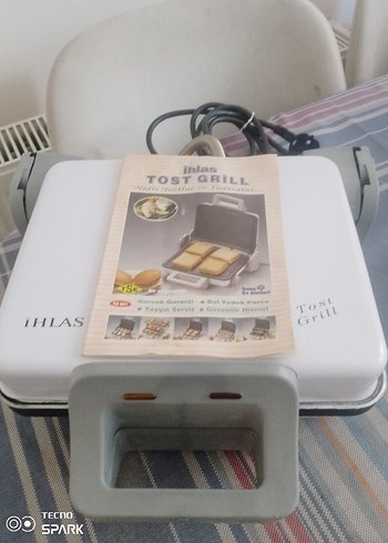 Beyaz Tost ve Izgara Makinesi - Görsel 6