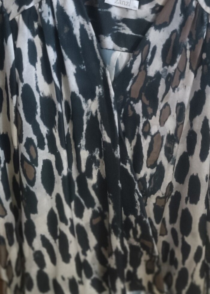 Kruvaze Bluz - Görsel 4