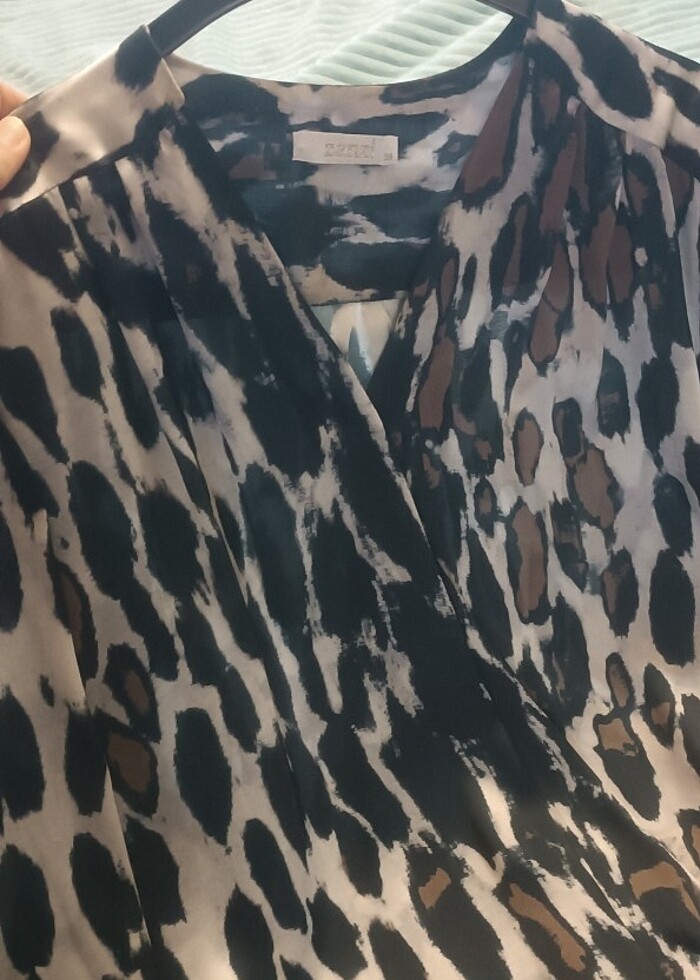 Kruvaze Bluz - Görsel 5