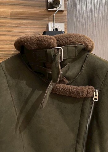 m Beden Kürklü Kısa Süet Kadın Ceket | ZARA CEKET