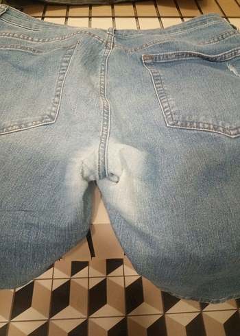 LCW Jeans Mavi Düğmeli Rahat Kesim Kadın Jean - Görsel 3