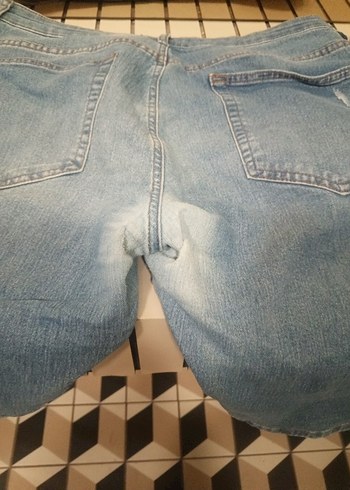 LCW Jeans Mavi Düğmeli Rahat Kesim Kadın Jean - Görsel 4