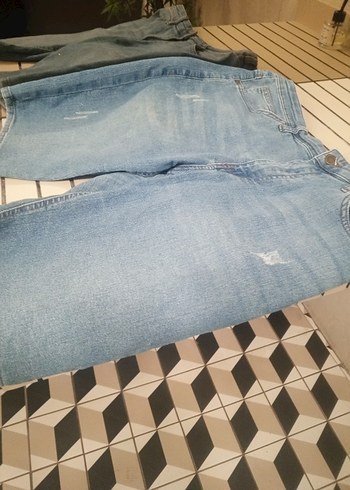 LCW Jeans Mavi Düğmeli Rahat Kesim Kadın Jean - Görsel 5
