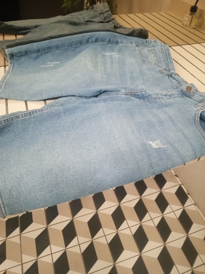 LCW Jeans Mavi Düğmeli Rahat Kesim Kadın Jean - Görsel 5