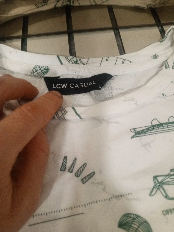 LCW Casual Desenli Hamile Tişörtü - Görsel 2