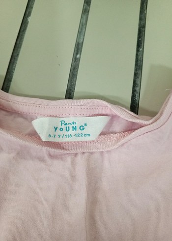 Pembe Baskılı Çocuk Atlet 6-7 Yaş - Görsel 2