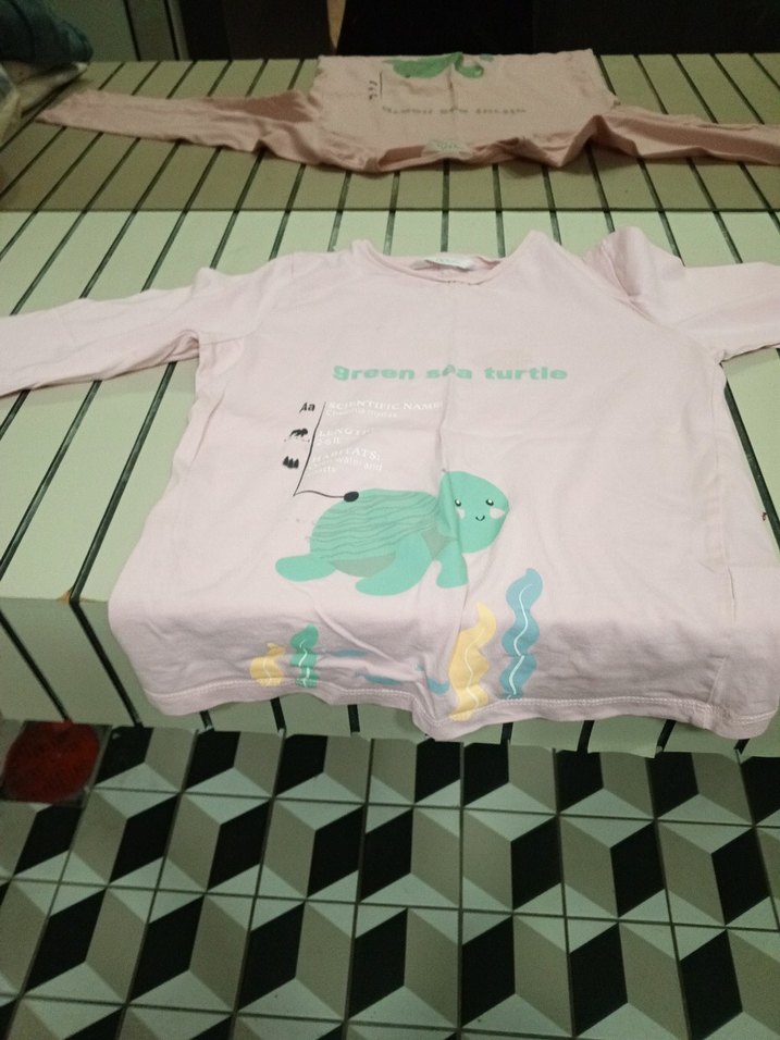 Pembe Baskılı Çocuk Atlet 6-7 Yaş - Görsel 4