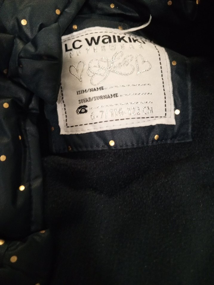 Kürk Detaylı Kız Çocuk Kaban - Görsel 2