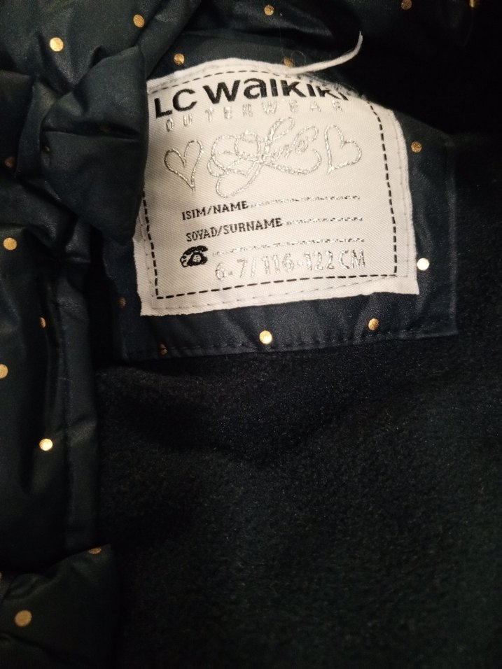 Kürk Detaylı Kız Çocuk Kaban - Görsel 3