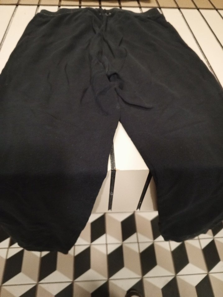 Siyah Hamile Pantolonu, Normal Boy, Velcro - Görsel 4