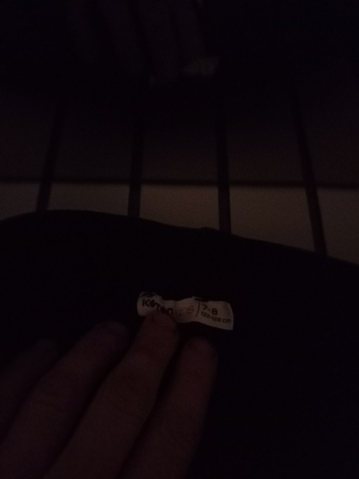 Siyah Hamile Pantolonu, Normal Boy, Velcro - Görsel 3