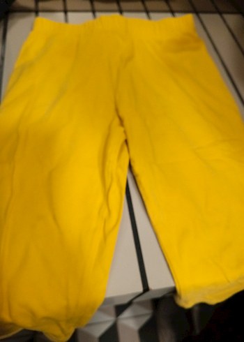 Sarı Velcro Bantlı Hamile Pantolonu - Görsel 5