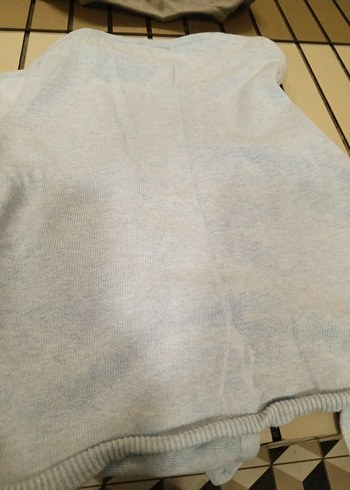 LC Waikiki Kız Çocuk Mavi Önden Düğmeli Hırka - Görsel 4