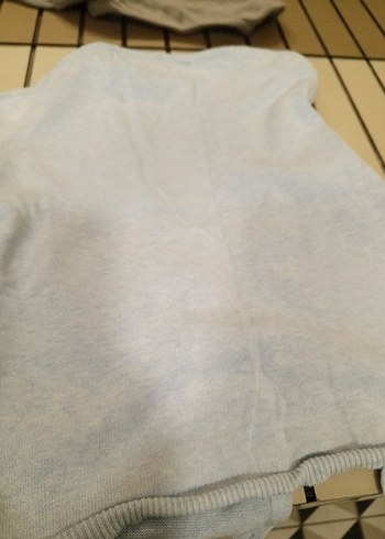 LC Waikiki Kız Çocuk Mavi Önden Düğmeli Hırka - Görsel 5