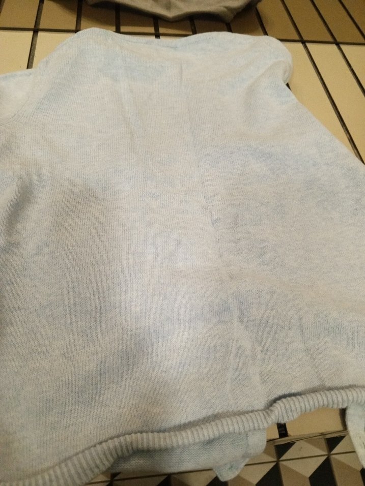 LC Waikiki Kız Çocuk Mavi Önden Düğmeli Hırka - Görsel 4