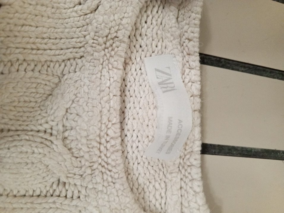 Zara Erkek Beyaz Örgü Kazak - Görsel 2