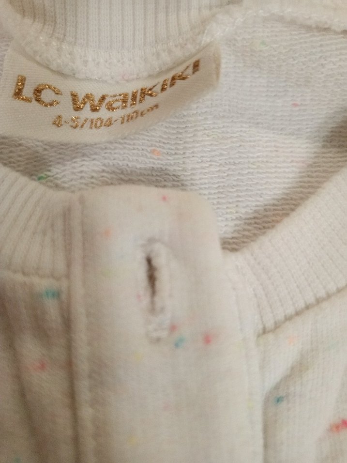 Kızlar için Nakışlı, Düğmeli Kolsuz Hırka - Görsel 2