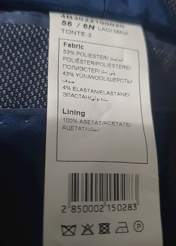 Beymen Business laci mavi takım elbise - Görsel 4