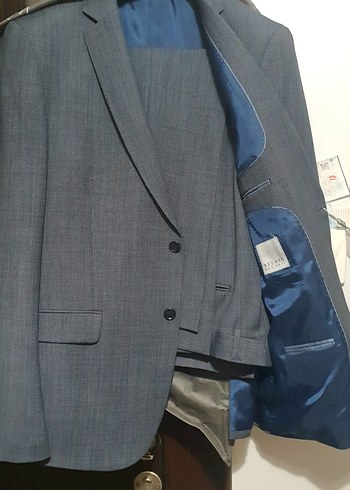 Beymen Business laci mavi takım elbise - Görsel 3