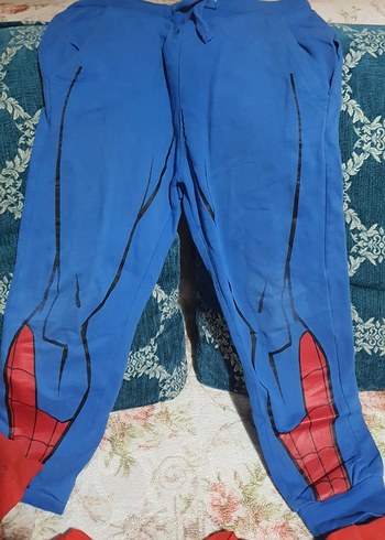 Uzun Kollu Örümcek Adam Desenli Çocuk Takımı - Görsel 3