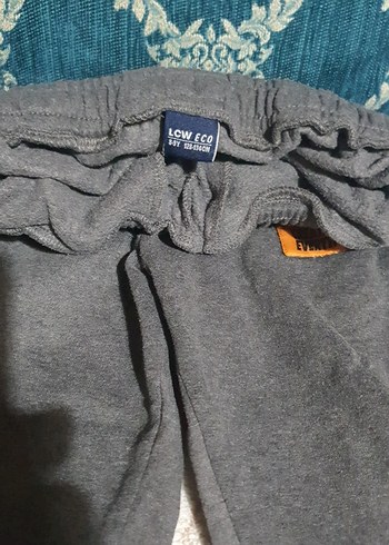 Gri Erkek Çocuk Bol Kesim Eşofman Altı - Görsel 2