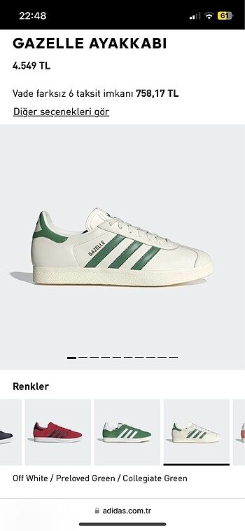 Adidas kadın ayakkabı
