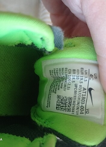 20 Beden çeşitli Renk İlk adım ayakkabısı nike