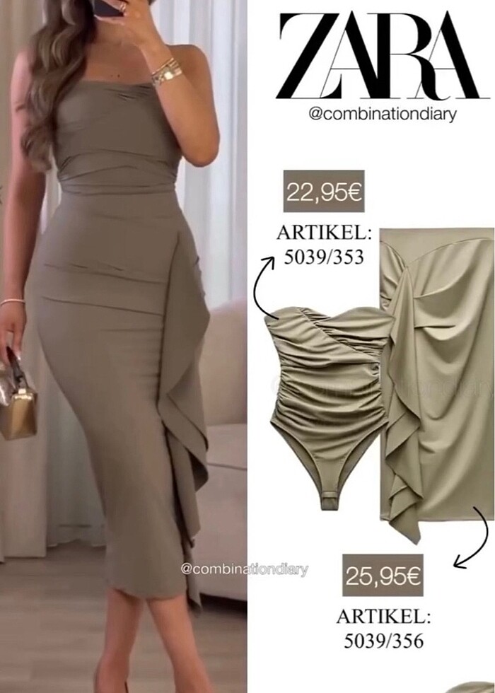 Zara alt üst takım - Görsel 2