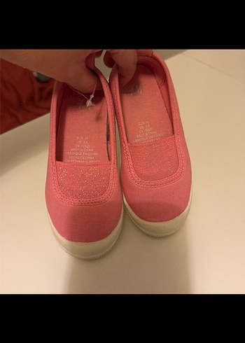 H&M Pembe Kız Çocuk Babet Ayakkabı - Görsel 4