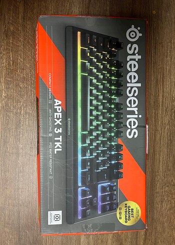 SteelSeries Apex 3 TKL RGB - Görsel 2