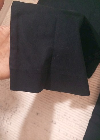 LC Waikiki Siyah Mini Düğmeli Kadın Jean - Görsel 4