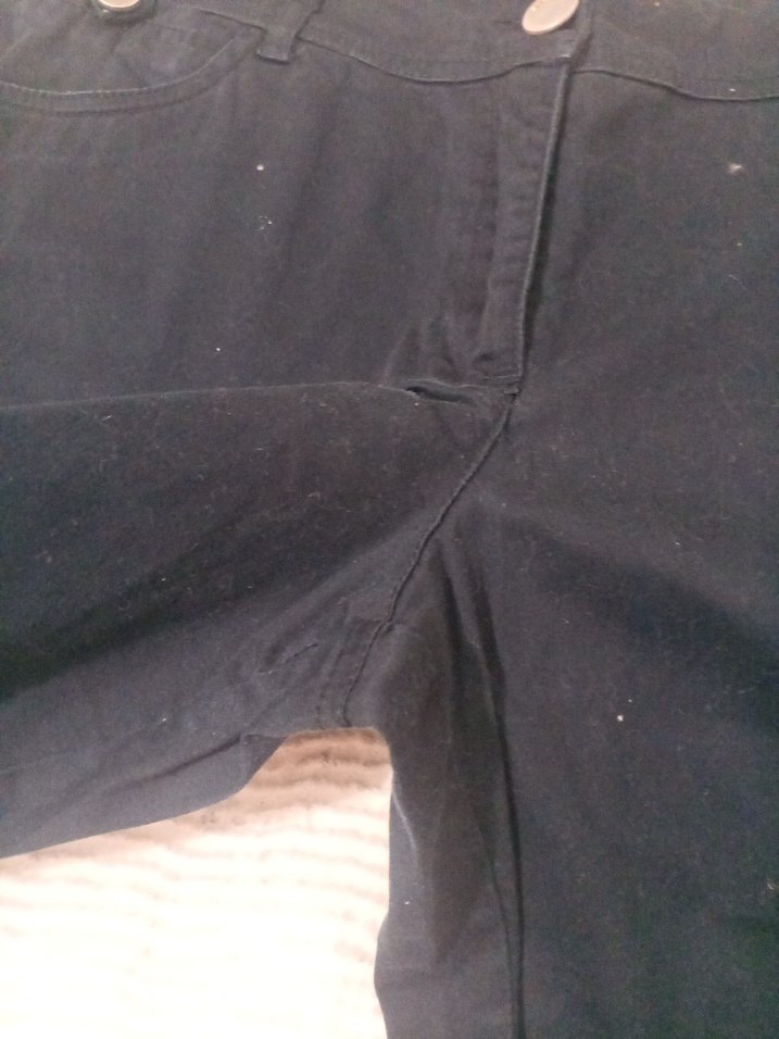 LC Waikiki Siyah Mini Düğmeli Kadın Jean - Görsel 3