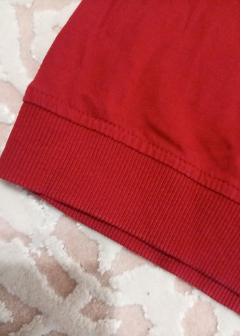 Kırmızı USPA Erkek Sweatshirt - Görsel 4