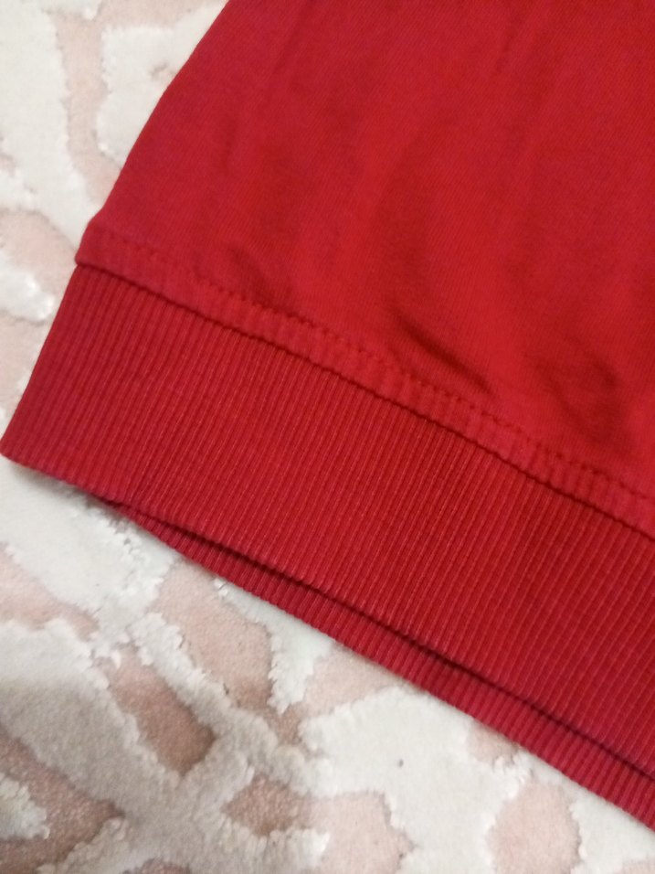 Kırmızı USPA Erkek Sweatshirt - Görsel 4