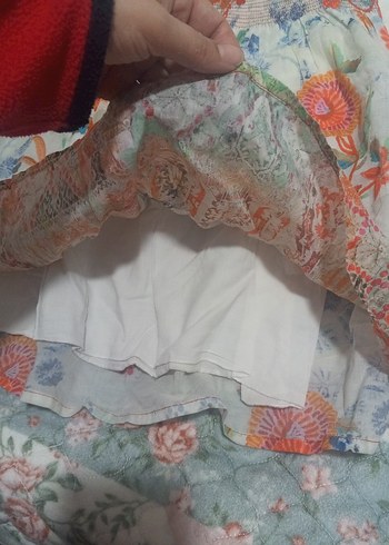 zara Çiçek Desenli Kız Çocuk Bohem Elbise - Görsel 4