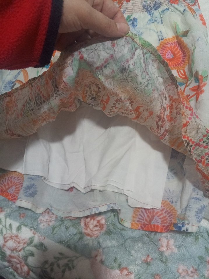 zara Çiçek Desenli Kız Çocuk Bohem Elbise - Görsel 4