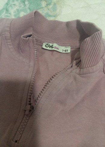 kız çocukPembe Bel Detaylı Rahat Eşofman Takımı - Görsel 4