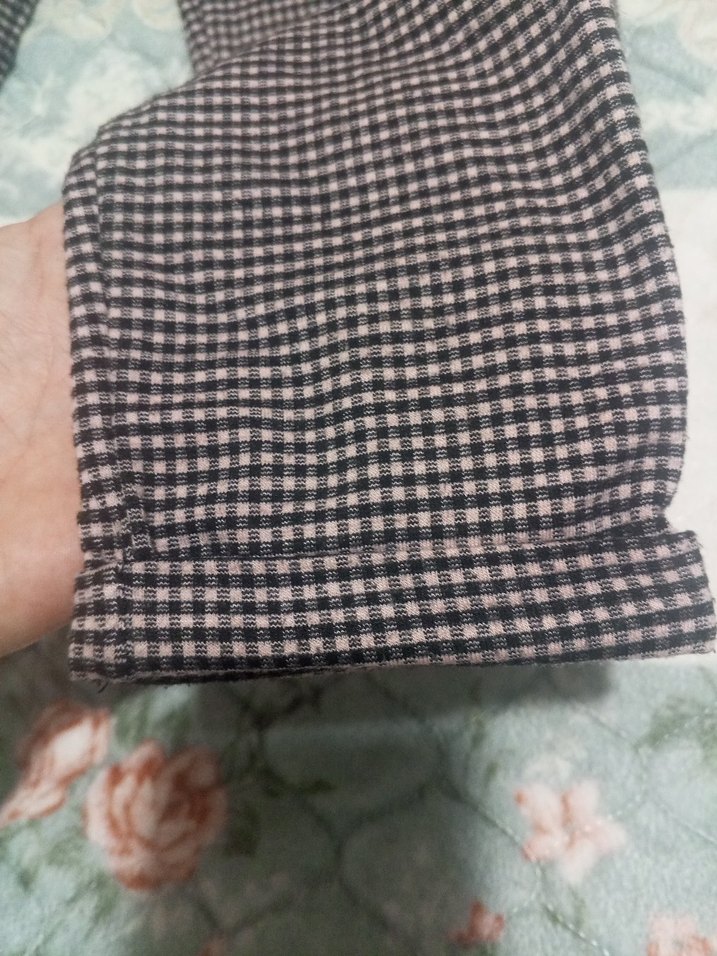 Gri Kemerli Rahat Kesim Kız Kumaş Pantolon - Görsel 4