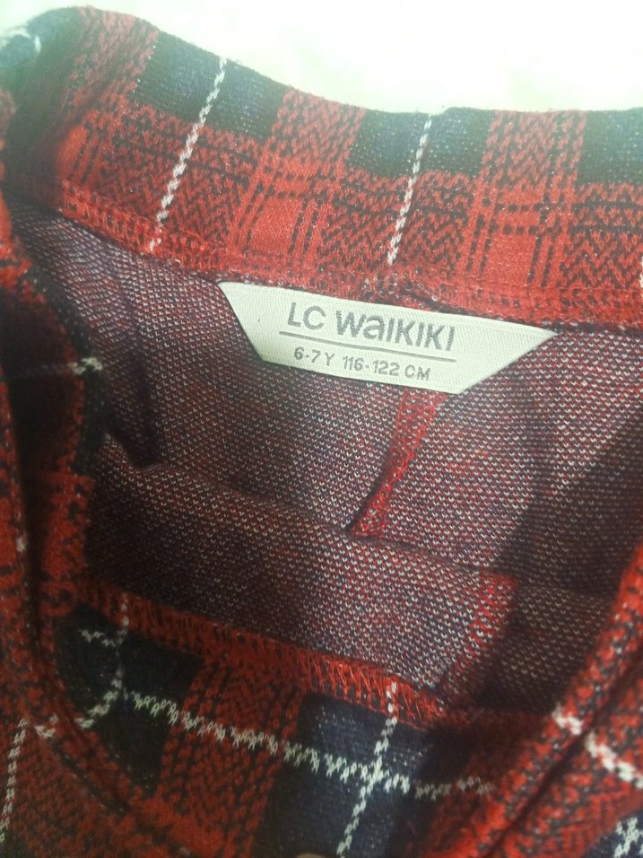 Kemerli Kırmızı Ekose Mini Etek - Görsel 5