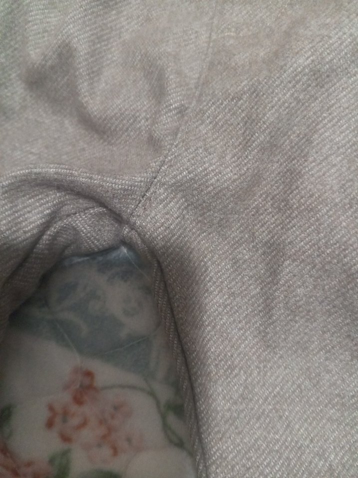 Düğmeli Erkek Çocuk Gri Denim Pantolon - Görsel 3