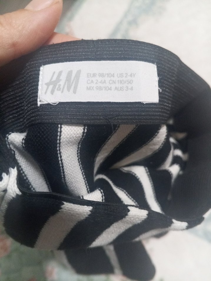 kız Siyah-Beyaz Zebra Desenli Mini Etek - Görsel 4