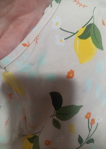 Sarı Desenli Kız Çocuk Elbisesi - Görsel 5