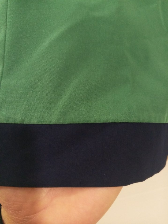 Yeşil Kısa Kollu Salaş Kadın Bluz - Görsel 5