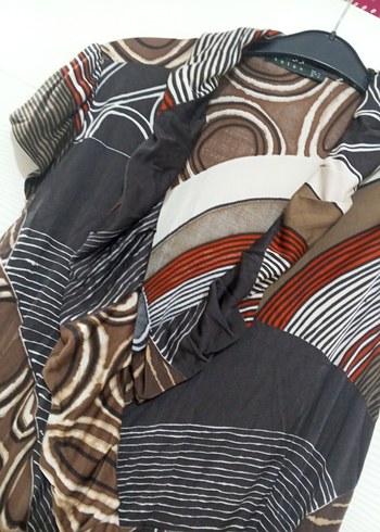 Bohem Tarzı Uzun Askılı Halter Elbise - Görsel 3