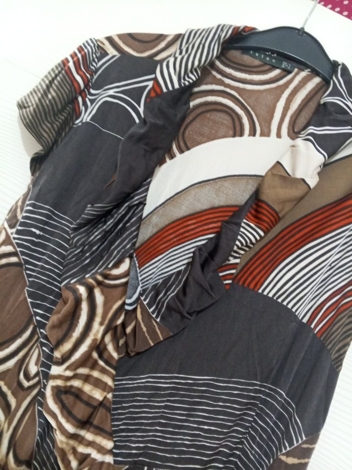 Bohem Tarzı Uzun Askılı Halter Elbise - Görsel 3