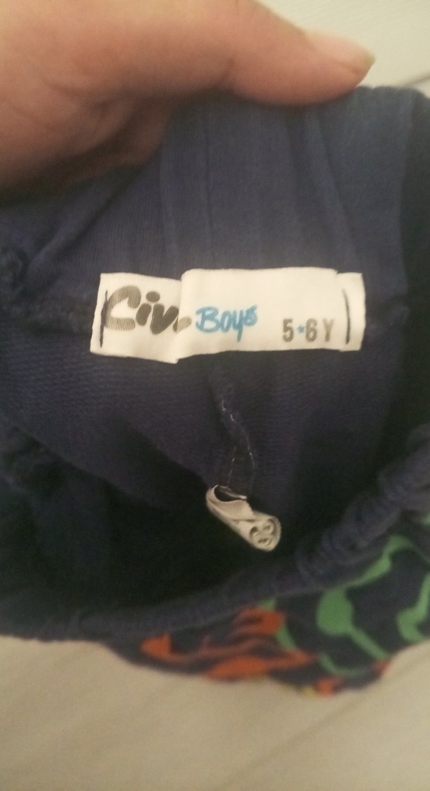 Renkli Bağlamalı Desenli Erkek çocuk şort - Görsel 3