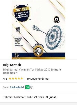 Bilgi sarmal fen bilimleri deneme