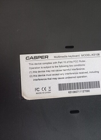 Casper Q klavye  - Görsel 2