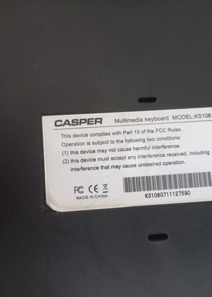 Casper Q klavye  - Görsel 2