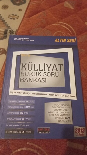 Külliyat Hukuk Soru Bankası